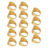 HEEPDD 14Pcs Sewing Thimbles, Adjustable Finger Ring Copper Sewing Thimble Finger Protector for Hand Sewing