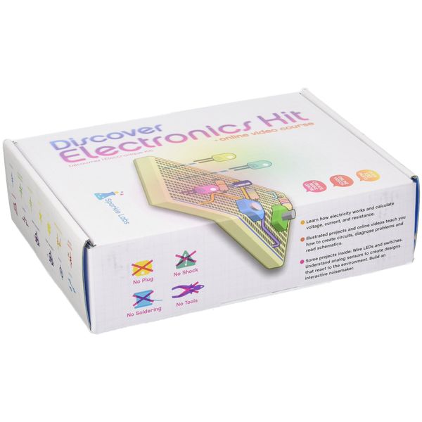 Sparkle Labs SL004-VP DIY Discover Electronics Kit, Version 3