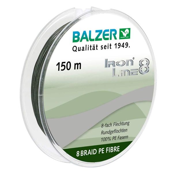 Balzer Iron Line 8 grün 150m 0,24mm