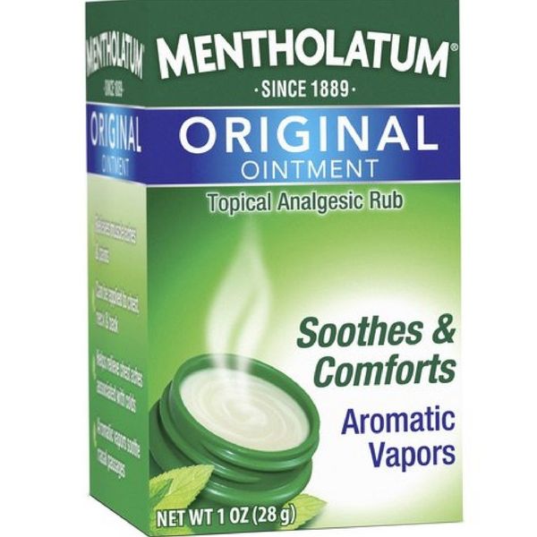 Mentholatum Original Ointment Soothing Relief, Aromatic Vapors - 1 oz(Pack of 4)