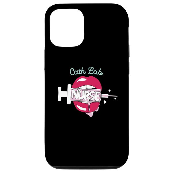 iPhone 13 Pro Cath Lab Nurse Cute RN Catheterization Lab Nursing Hot Lips Case