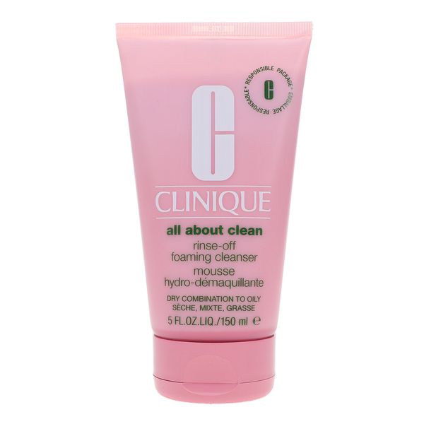 CLINIQUE All About Clean Rinse-Off Foaming Cleanser 5 oz