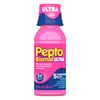 Pepto Bismol Liquid Ultra for Nausea, Heartburn, Indigestion, Upset Stomach, and Diarrhea - 5 Symptom Fast Relief, Original Flavor 8 oz