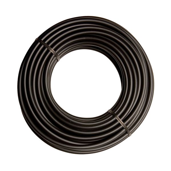 Rain Bird T22-50S Drip Irrigation 1/4" Blank Distribution Tubing, 50' Roll, Black