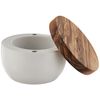 Berard Concrete Salt Keeper, White, White