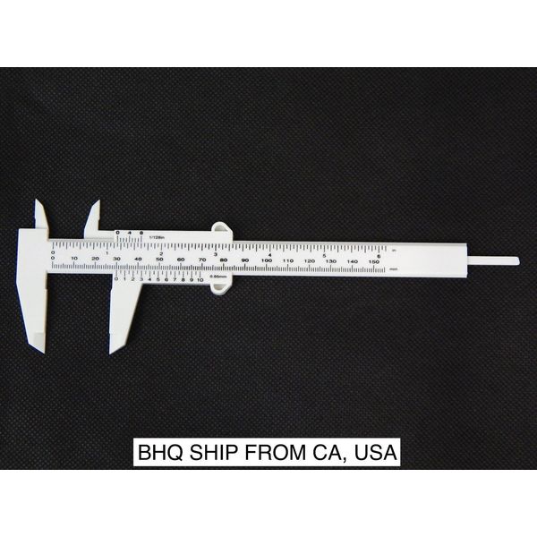 Reusable Permanent Eyebrow Makeup Microblading Measure Tattoo Ruler Micrometer