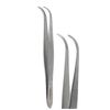 IRIS EYE DRESSING FORCEPS 4" HALF CURVED SURGICAL STAINLESS STEEL INSTRUMENTS