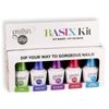 Gelish - DIP - BASIX KIT Prep, Base, Activator, Top, Restorer Set