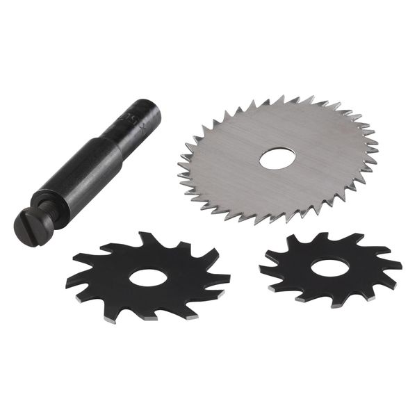 wolfcraft Universal-Fräser-Set WS I 3253000 I WS-Fräser aus Werkzeugstahl zum Fräsen in Hart- und Weichholz