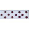 DLRC008 Round Deep Red/Maroon Coloured Crystal Fancy Bindis