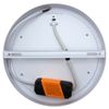 18w LED Novelty Ceiling Light Cool White with Blue Ambient Ring Surface Mount Easy Install