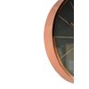 12" Inch Rose Gold and Black Minimalist Wall Clock