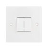 2-Way Double White Light Switch