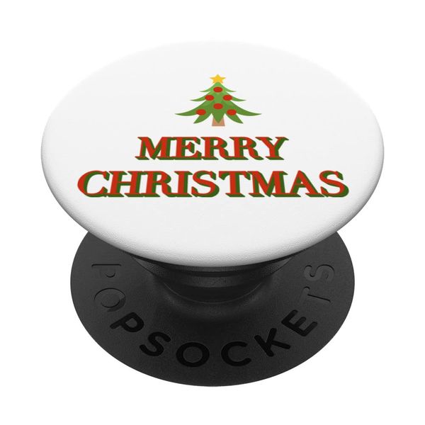 Merry Christmas PopSockets Swappable PopGrip