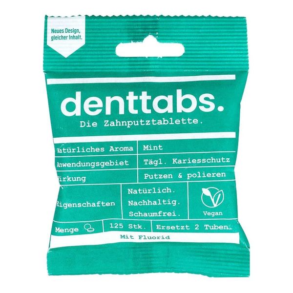 Denttabs Toothbrush Tablets Pack of 125