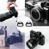 WTUSGA 5 Pairs Camera Lug Ring Camera Strap Shoulder Strap Triangle Split Ring Adapter with Plastic Cap Compatible with Leica Compatible with Panasonic Compatible with Fuji