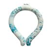 Thumppercy Ice Neck Ring Keeps Cool for 3+ Hours (M, Sputter Blue, 18°C Freezing Type)
