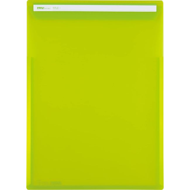 Shinseki Say akutexihu V Flip File A4 vertical light green Act – 5911 – 33