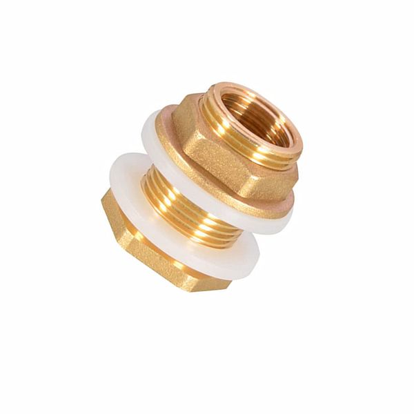 Water Butt Connector Brass Valve Water Butt Tap Connector Rain Barrel Fitting Cistern Adapter for Tap Fitting Rain Barrel Water Butt Water Barrel