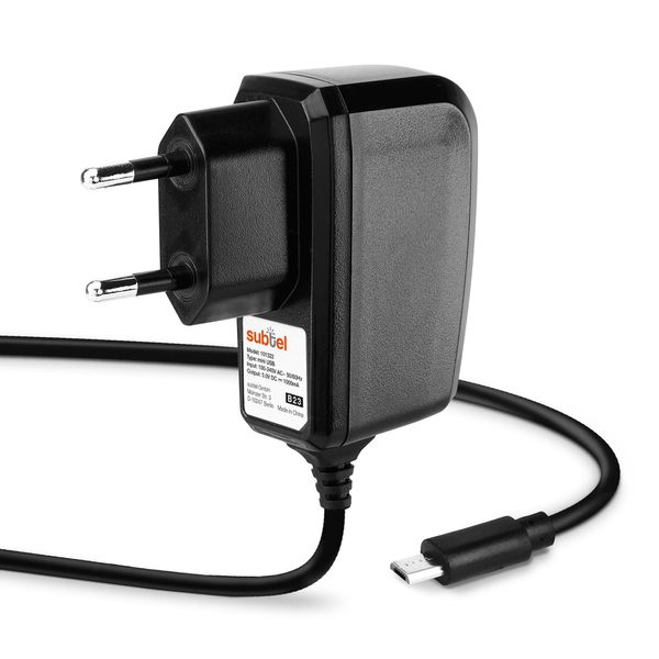 subtel Micro USB Ladegerät - 1A / 1000mA Ersatz Ladekabel kompatibel mit Bose Soundlink Mini 2, Revolve, Revolve Plus, Micro, Free Wireless, Color Lautsprecher Musikbox - Speaker Charger