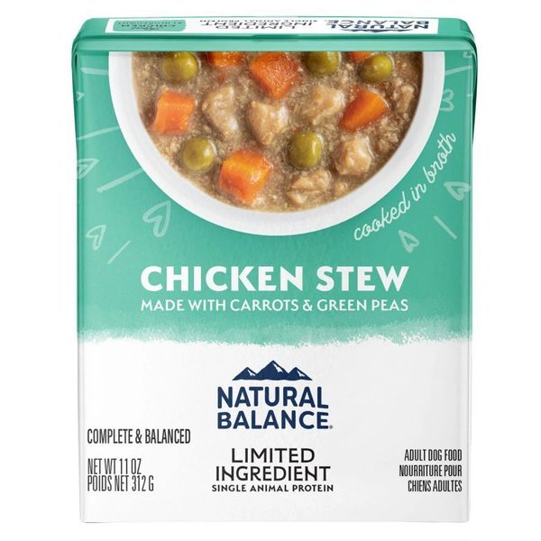 Natural Balance Pet Foods Limited Ingredient Stew Wet Dog Food 12oz