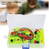 DIY Parallel Series Circuit, Kids Circuit Learning Starter Kit Physics Science Entry Experiment Educational Toys DIY Project Building Basic Electricity Study Tool(Circuits in series and parallel)
