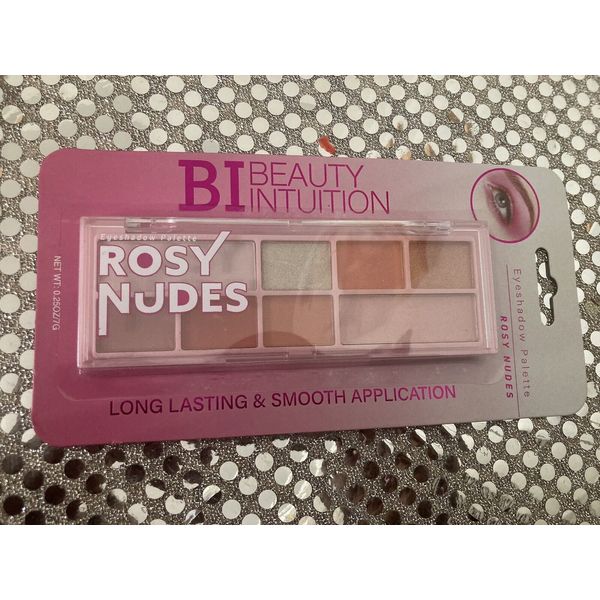 Beauty Intuition eyeshadow palette Rosy Nudes -new