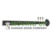 Garage Door Decorative Hinge 16" Colonial Black + Hardware