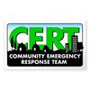 CafePress CERT Rectangle Sticker Rectangle Bumper Sticker Car Decal