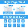 LCL Compatible Ink Cartridge CLI65 CLI-65 BK CLI-65BK (2-PACK Pigment Black) Replacement for Canon PIXMA PRO-200