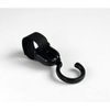 Hook, Belt Type, Black, 2 Pieces