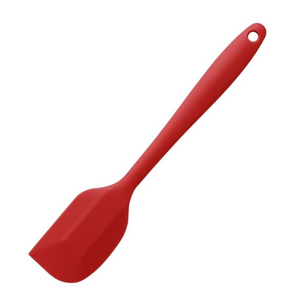 KitchenCraft CWSPATRED Colourworks Silicone Spatula, 28 cm - Red