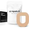 Waterproof Adhesive Patches for OmniPod 25-Pack Multiple Color Options Beige