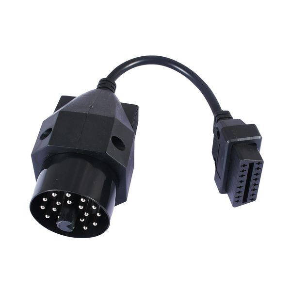 20Pin OBD2 16 Pin Connector 20 Pin OBDII OBD2 Cable Diagnostic Adapter Round For E36 E38 E39 E46 E53 X5 Z3