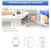 2-Pole 40 Amp 24V Coil HVAC Contactor ON/OFF Relay AC Compressor Switch UL