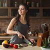 Deco Chef 16 Piece Kitchen Knives, Shears, Cutting Board w/ Cut Resistant Gloves