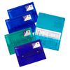 Snopake A4 PolyPlus Polyfile Popper Wallet with Press Stud Closure – Electra Assorted [Pack of 5] Ref: 11756