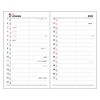 Business Diary 2025 Standard/Black BU-500-25D
