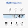 5MP 4CH HMDI DVR HD Home Outdoor Security Camera CCTV System IR Night Vision