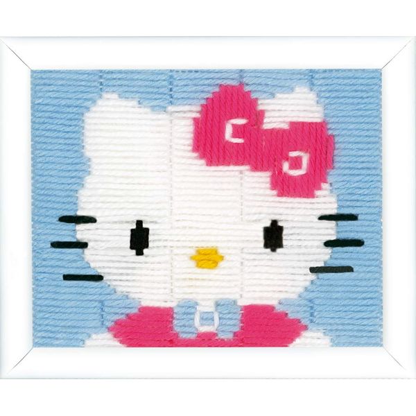 Vervaco Long Stitch: Hello Kitty, NA, 16 x 12.5cm