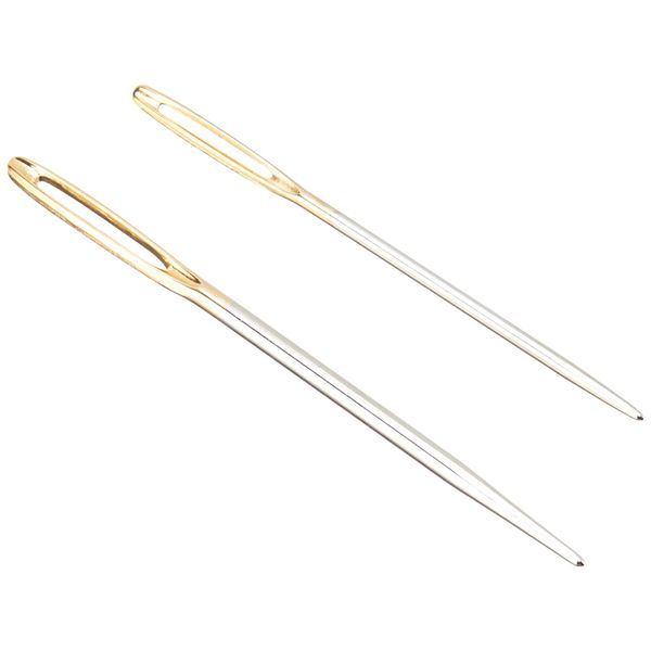 Pony Gold Eye Sewing Needles for Knitters, Metal, Multi-Colour