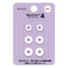 NUARL Block Ear+4 Anti-Bacterial Silicone Ear Tips