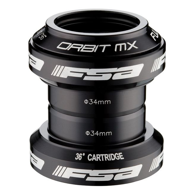 Fsa Orbit Mx Headset, 1-1/8", Threadless, Black