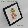 Orenco Originals Beatrix Potter Benjamin Rabbit-14 Count Counted Cross Stitch Pattern