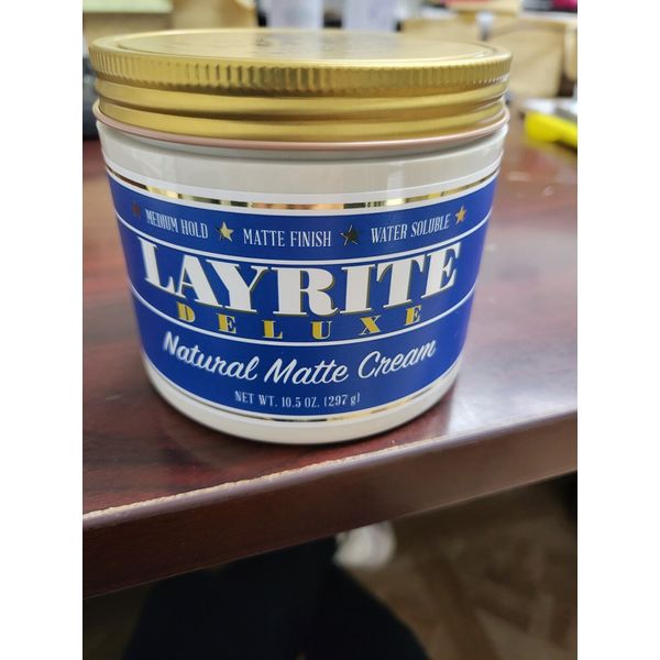 Layrite Natural Matte Cream, 10.5 Ounce
