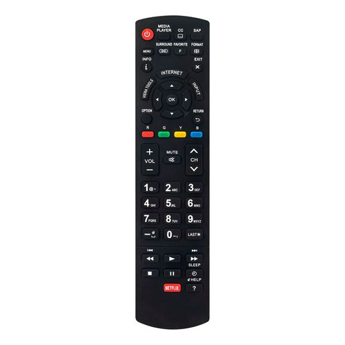 Replace Remote Suits for Panasonic Plasma HDTV N2QAYB000827 TC-50PS64 TC-P60S60 TC-P65S60 TC-65PS64 TC-P42S60 TC-P50S60 TC-P55S60 TC-55LE54 TC50PS64 TC65PS64 TCP42S60 TCP50S60 TCP55S60 TCP60S60