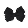 Black 5 Inch Bow Soft Cotton for Girls