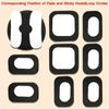 EVA Foam Helmet Padding Kit Replacement Universal Motorcycle Tactical Cushions
