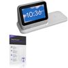 BoxWave Screen Protector Compatible with Lenovo Smart Clock 2 - ClearTouch ImpactShield (2-Pack), Impenetrable Screen Protector Flexible Film