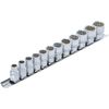 BGS 9105 | Socket Set, 12-point | 10 mm (3/8") Drive | 8 - 19 mm | 12 pcs.